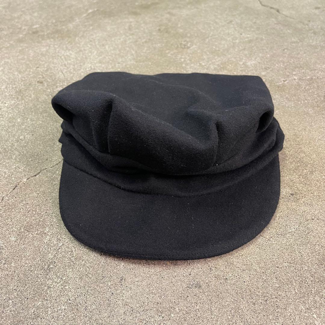 KIJIMA TAKAYUKI キジマタカユキ ウールキャスケット ブラック 3