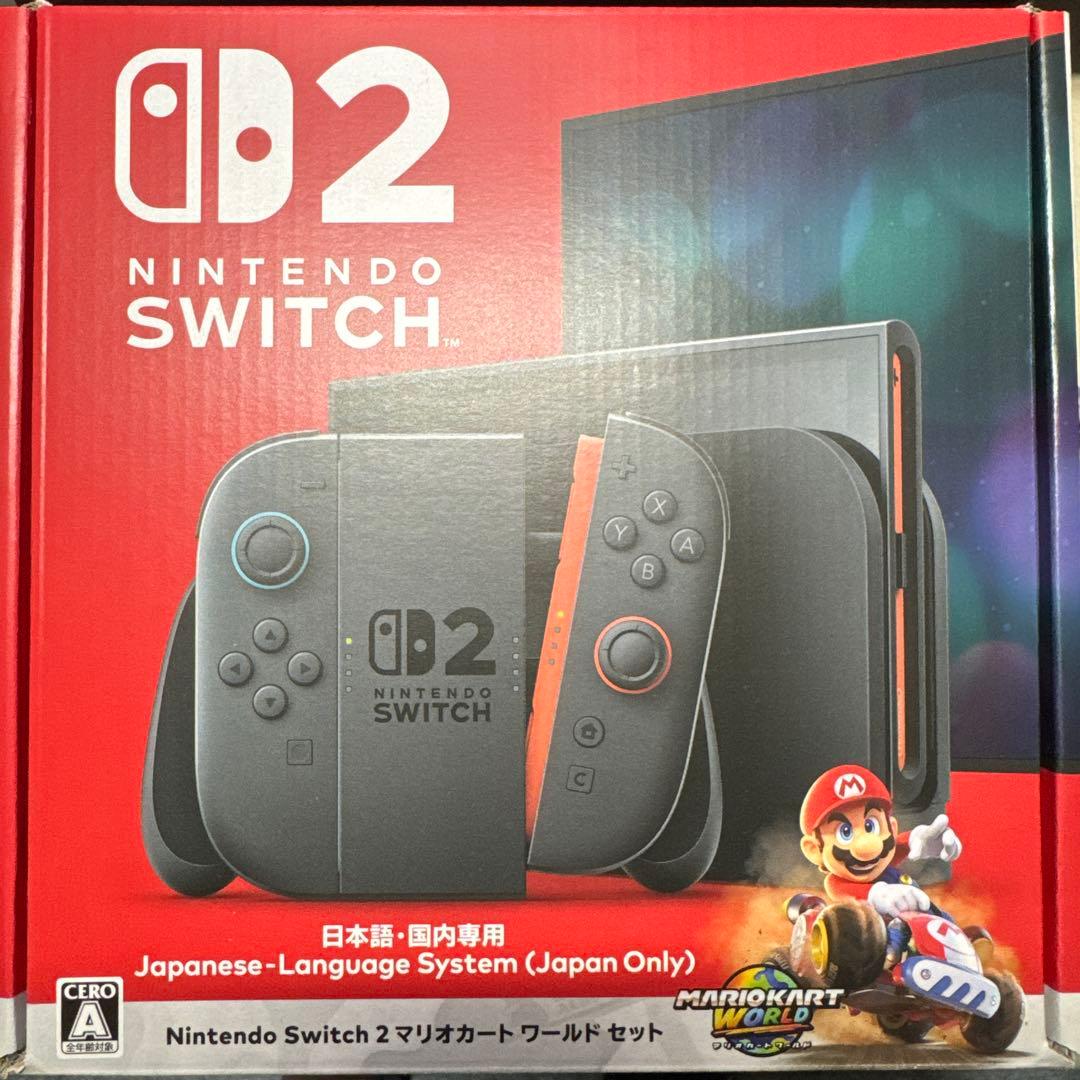 Nintendo Switch 2 日本語専用 本体セット マリカーDL不可