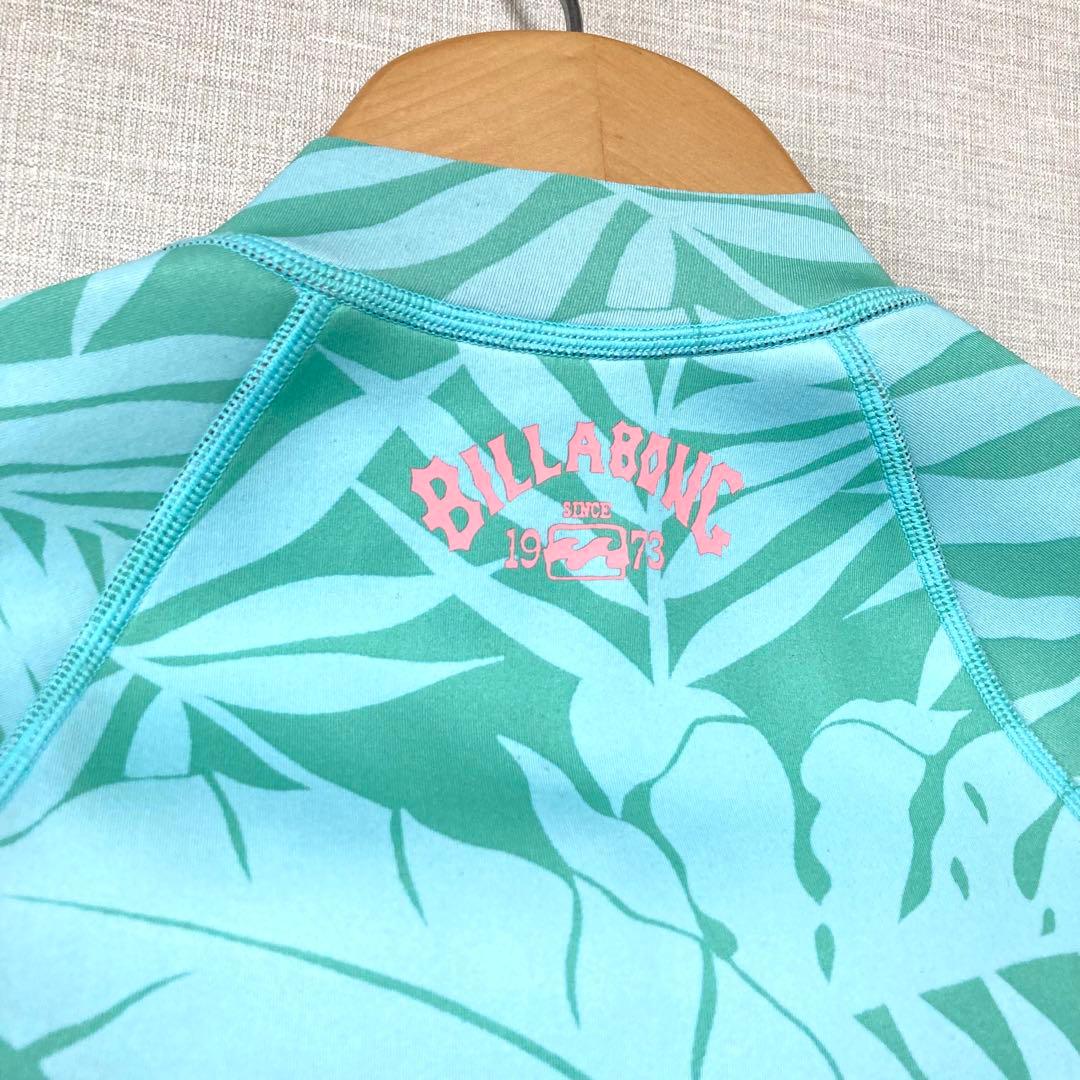 新 BILLABONG レディース 長袖タッパー フロントジップ ウェットスーツ