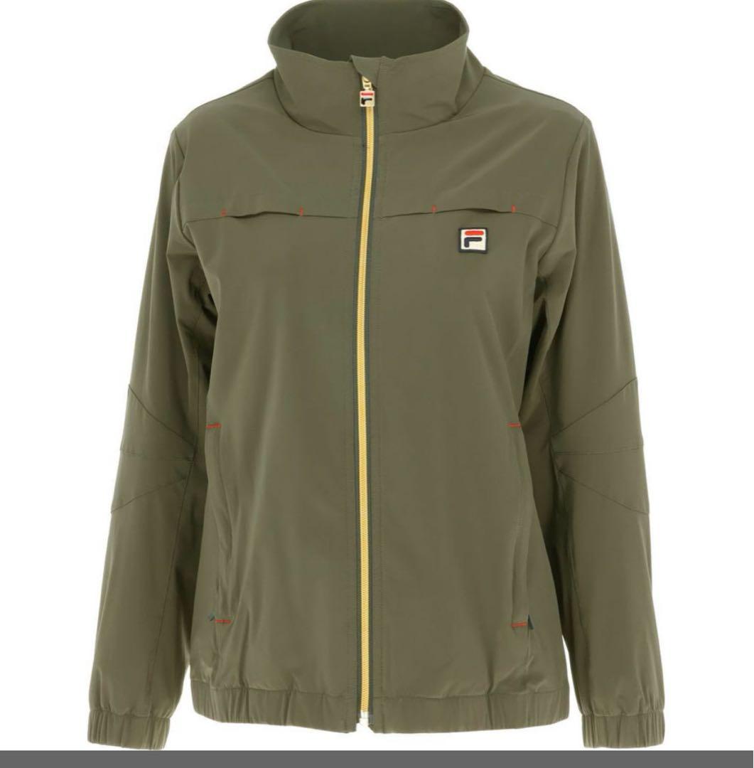 FILAフィラVL2723カーキテニスレディースジャケットXLアドミラルアウター