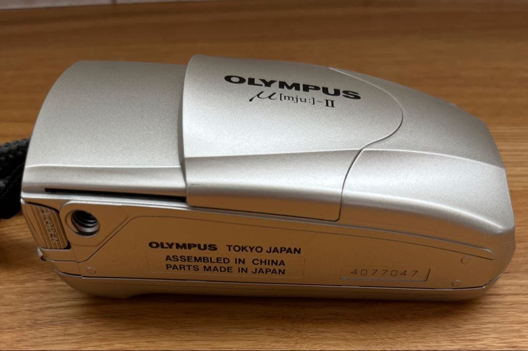 OLYMPUS μ[mju:]-II コンパクトフィルムカメラ