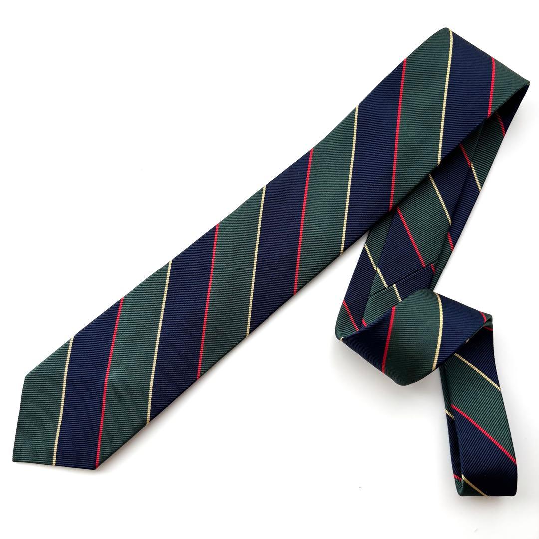 ꧁美品꧂ ブルックスブラザーズ ネクタイ ナロータイ アーガイルサザーランド