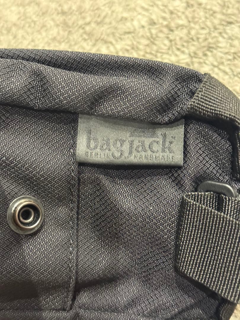 バッグ bagjack HNTR POUCH BLK TCL