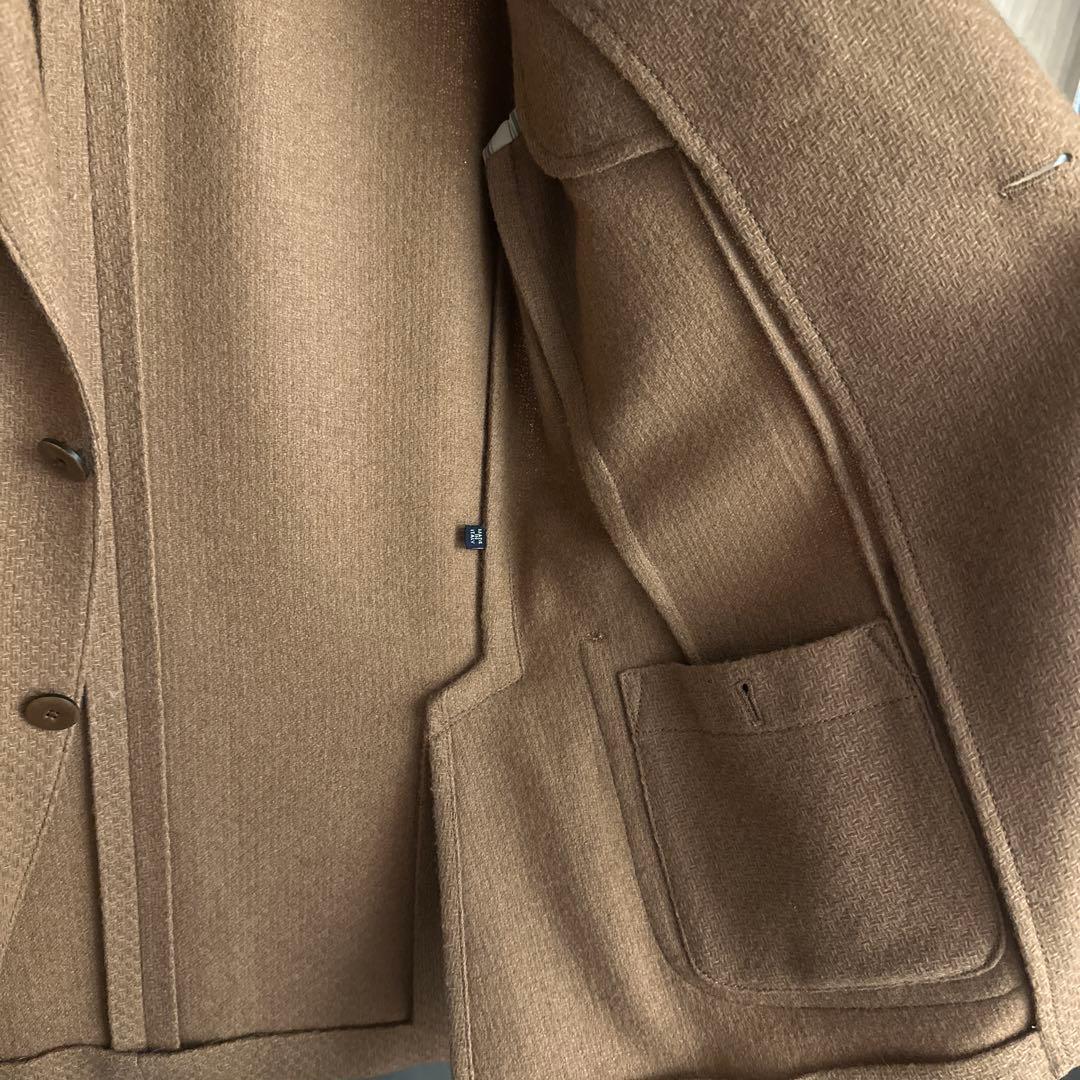 LARDINI ブラウン テーラードジャケット サイズ42