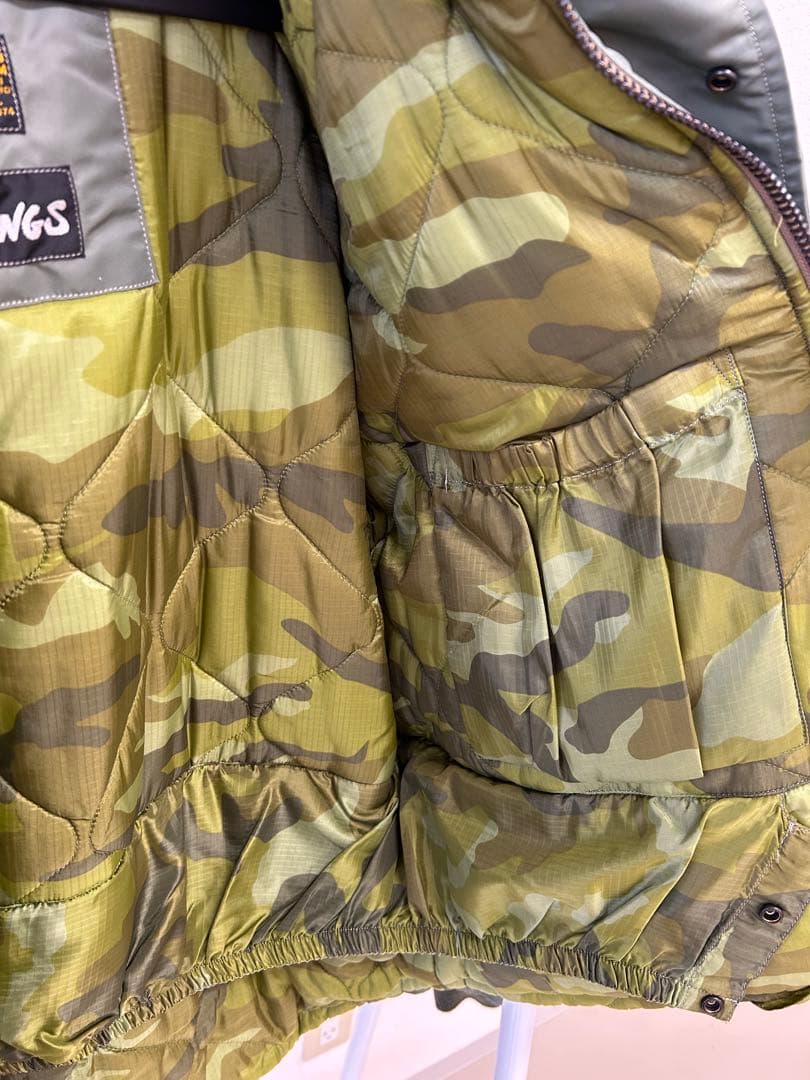 極美品 WILDTHINGS UNITEDCARR N-3B セージグリーン М