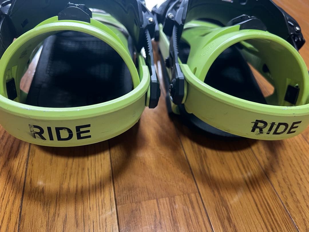 RIDE A-8 スノーボードビンディング グリーン/ブラック