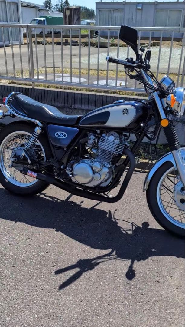 【ゆーやん】ショットガンライダーズ製 70sスタイルマフラー SR400