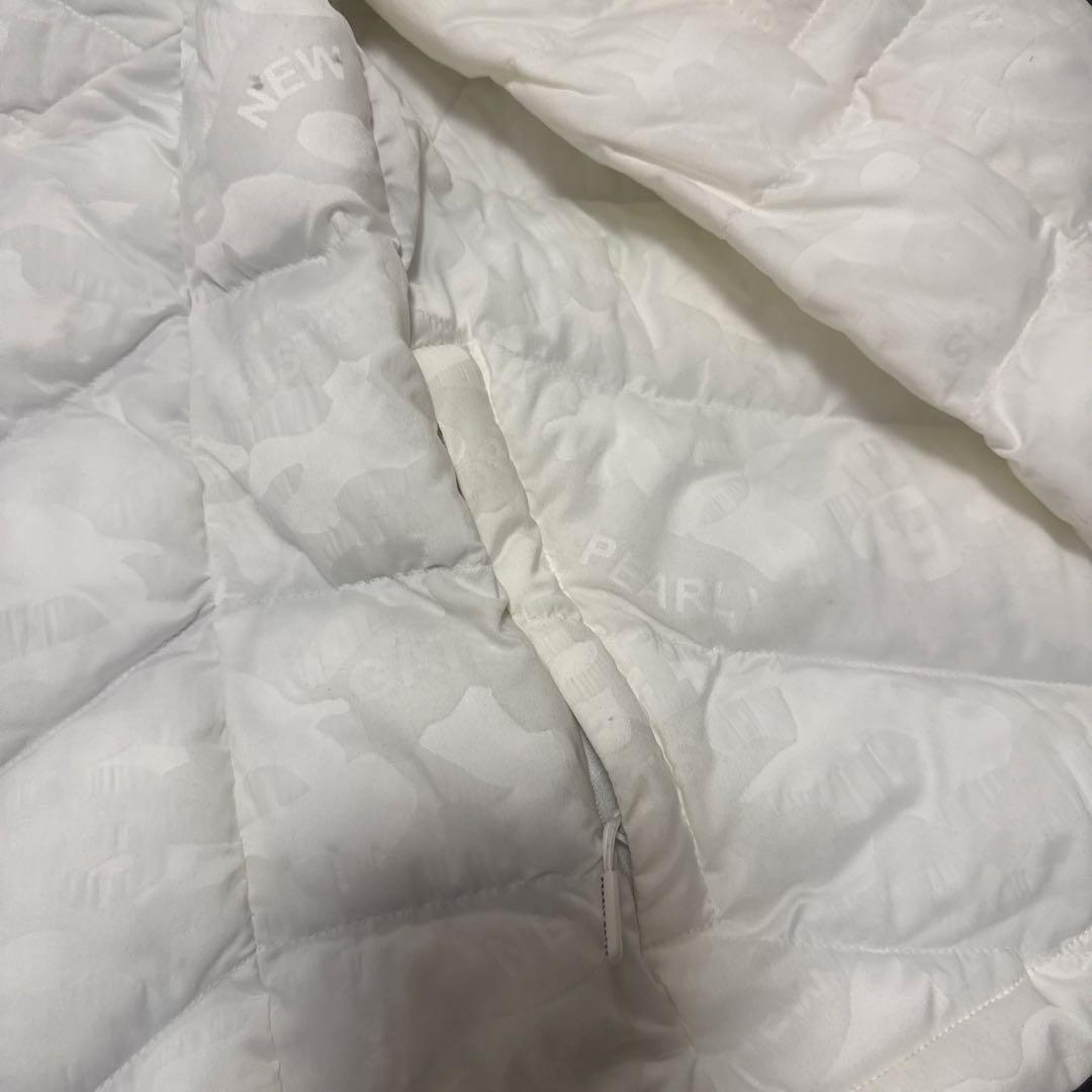 PEARLY GATES ホワイトキルティングジャケット