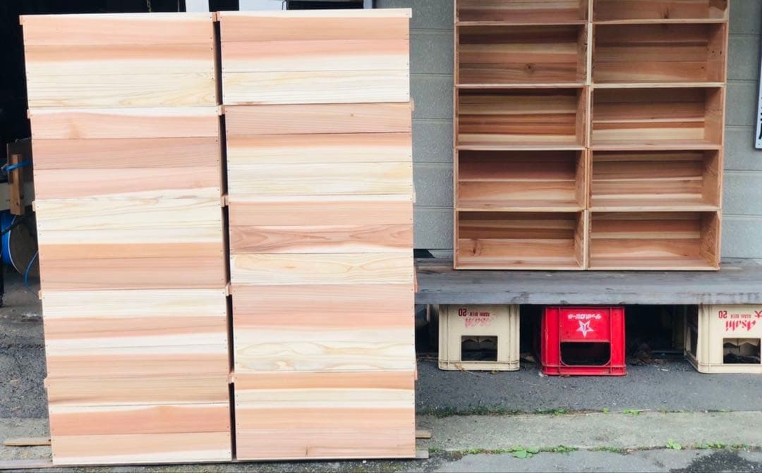 nakayaaan りんご箱 4箱