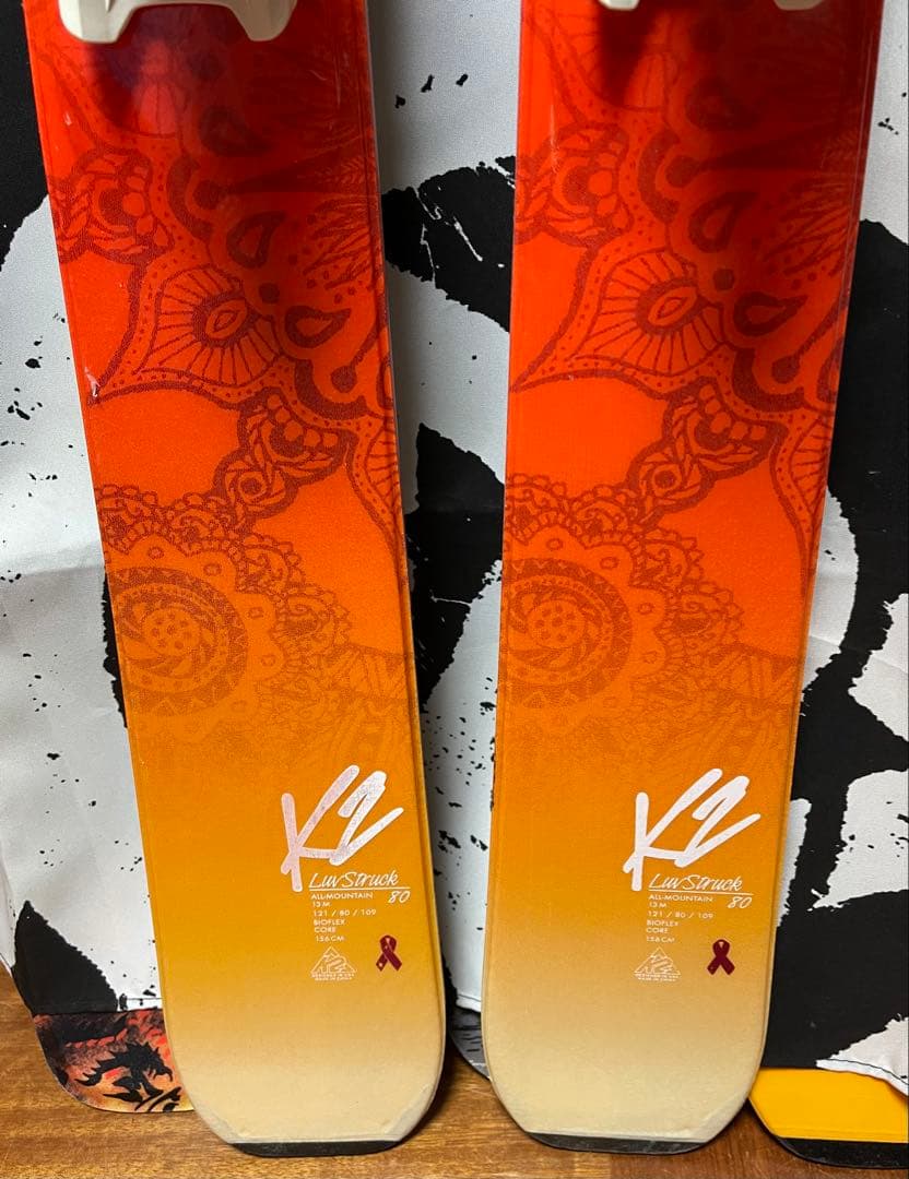 K2 Luv Struck80 156cm ビンディング付き