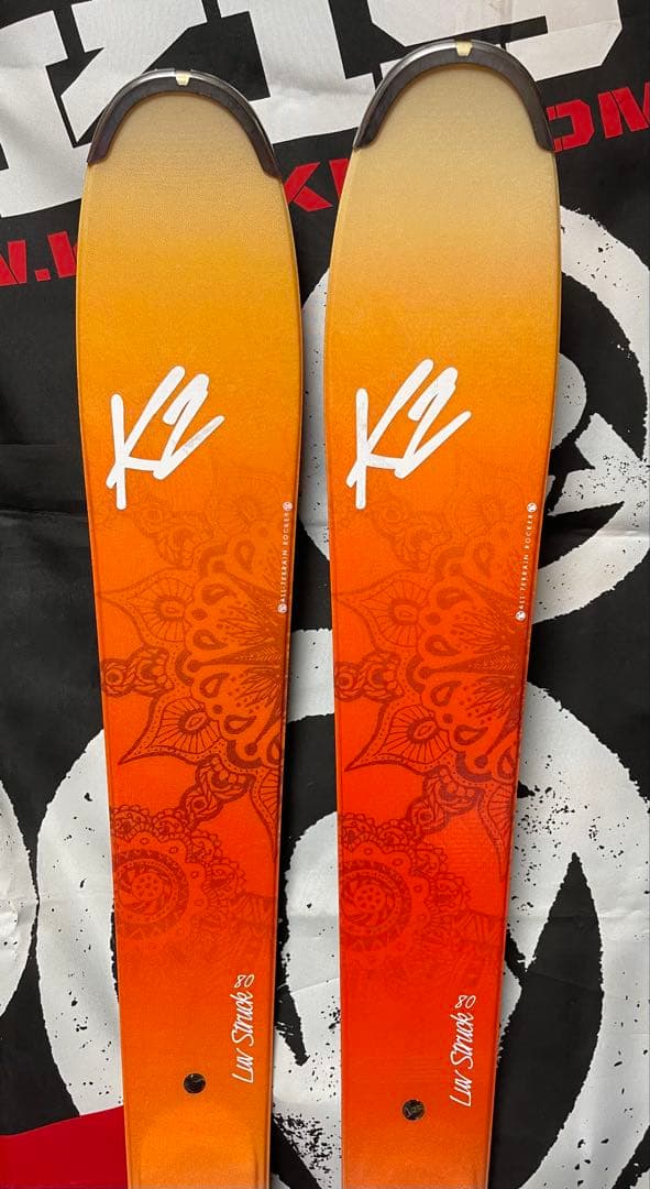 K2 Luv Struck80 156cm ビンディング付き