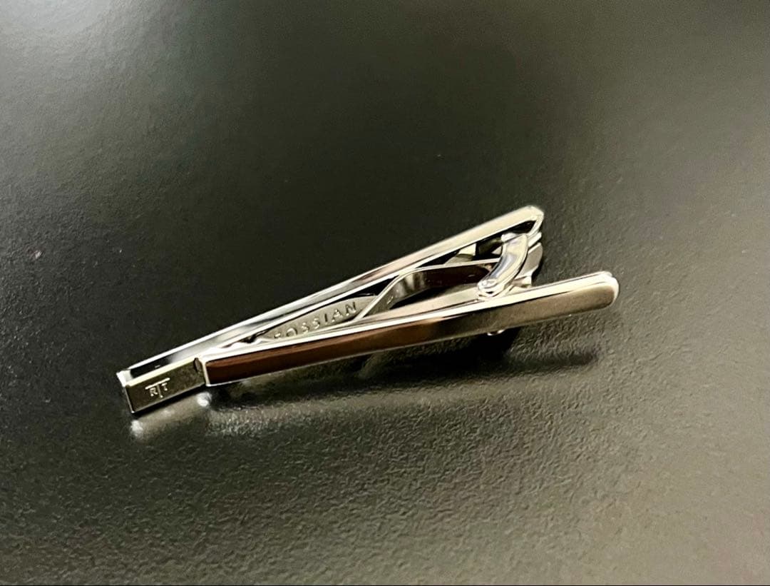 タテオシアン　禅タイバー真鍮シルバー5.3cm