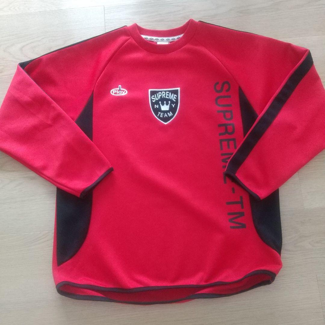 Lサイズ　Supreme　ゲームシャツ　長袖　マンチェスターユナイテッド