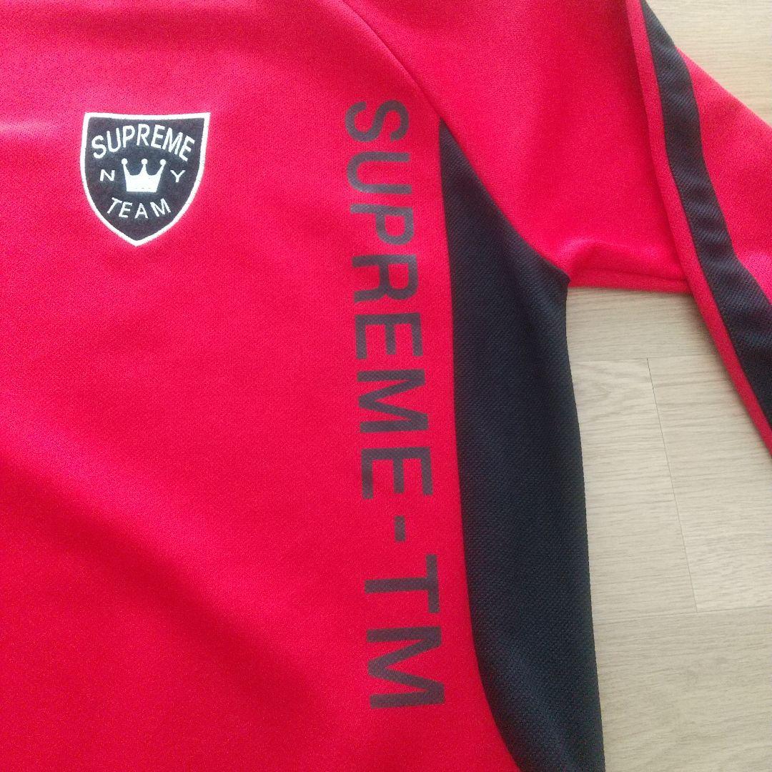 Lサイズ　Supreme　ゲームシャツ　長袖　マンチェスターユナイテッド