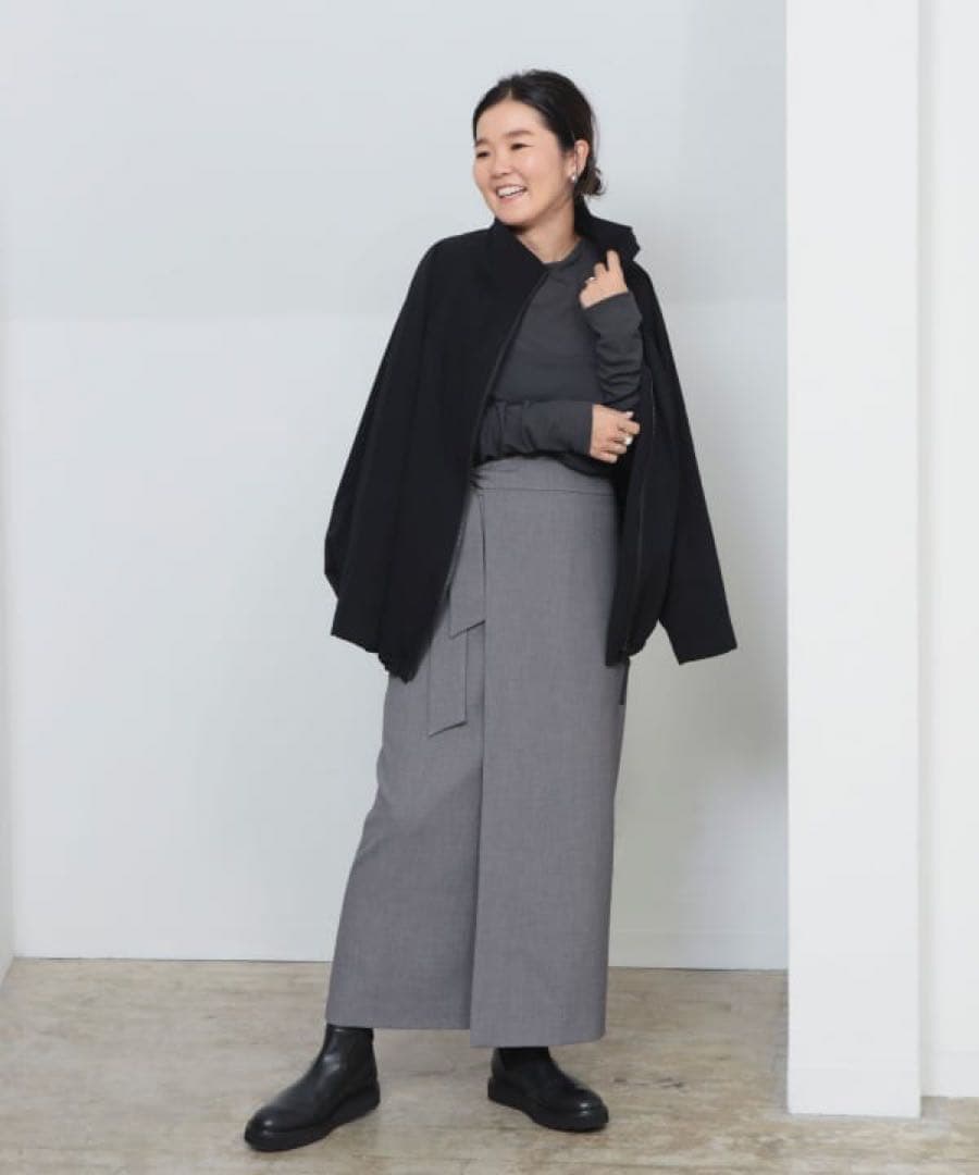 【美品】LEE × Demi-Luxe BEAMS オーバースタンドブルゾン.M