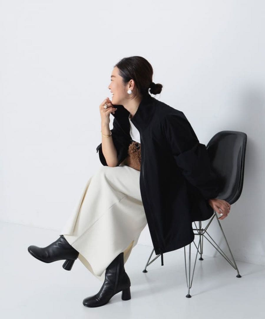 【美品】LEE × Demi-Luxe BEAMS オーバースタンドブルゾン.M