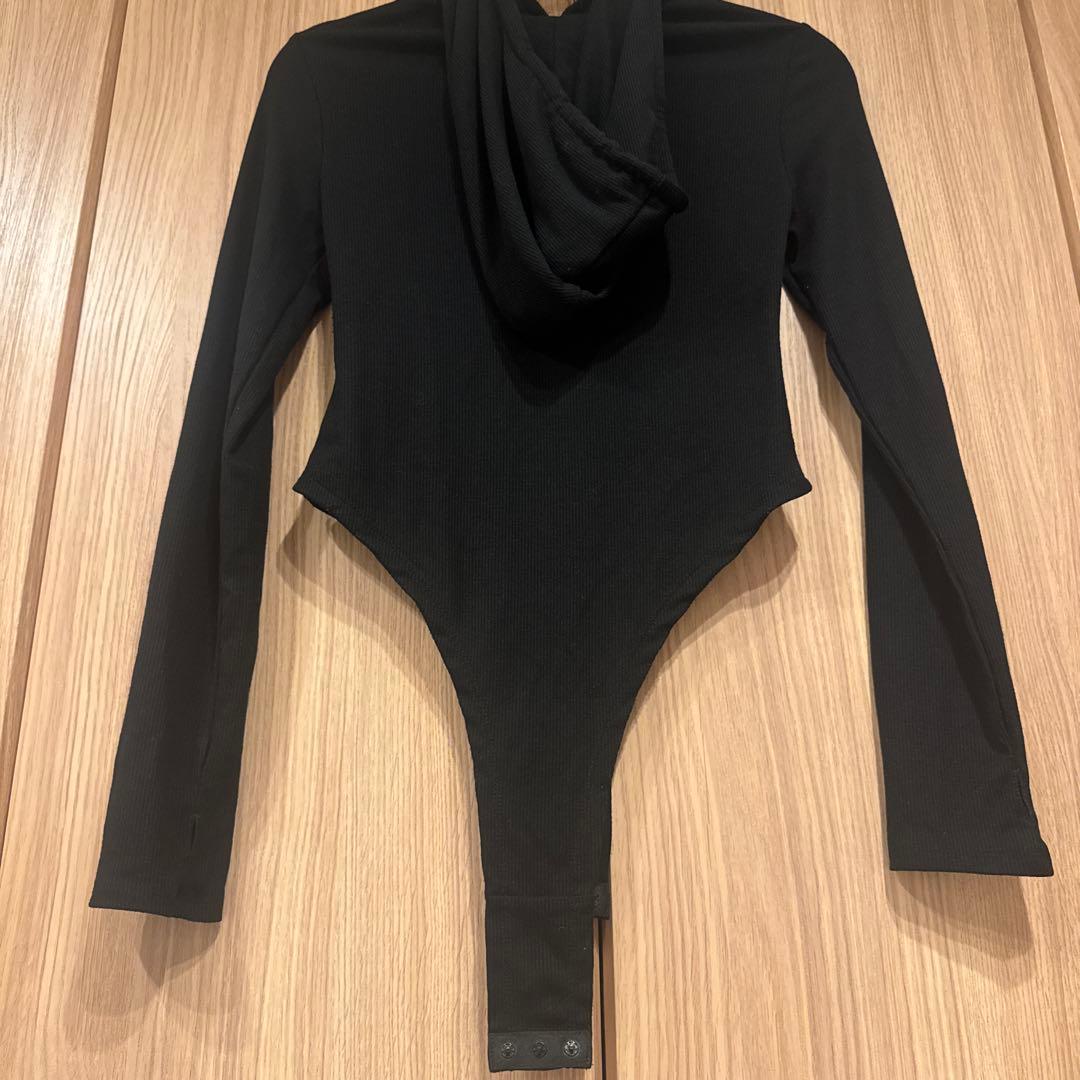 もぐゆり⭐︎TW 亘つぐみ Hoodie Bodysuit ブラック