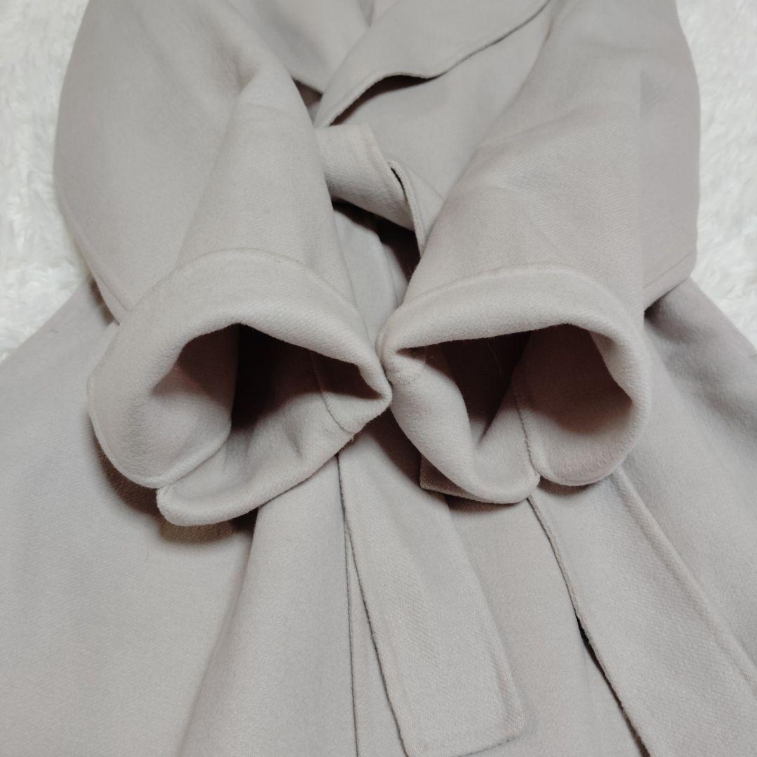 極美品 マックスマーラ クチートアマーノ マニュエラ アンゴラ 38 アイボリー