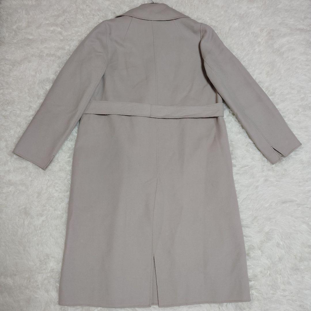 極美品 マックスマーラ クチートアマーノ マニュエラ アンゴラ 38 アイボリー