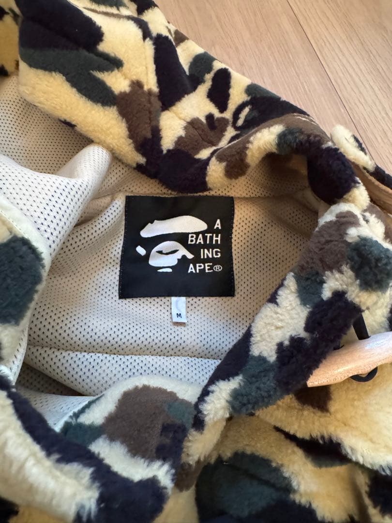 A BATHING APE カモフラージュ ダッフルコート　初期M美品
