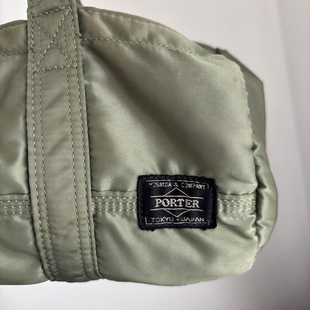 porter タンカー　ドラムバッグ