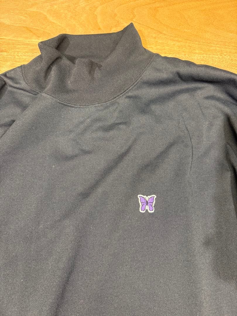 TO Needles モックネック ロンＴ 長袖 Tシャツ ブラック