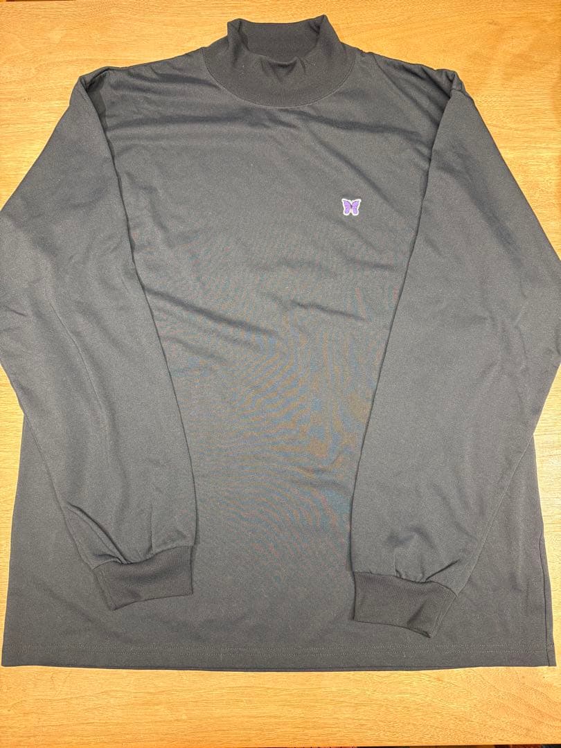 TO Needles モックネック ロンＴ 長袖 Tシャツ ブラック