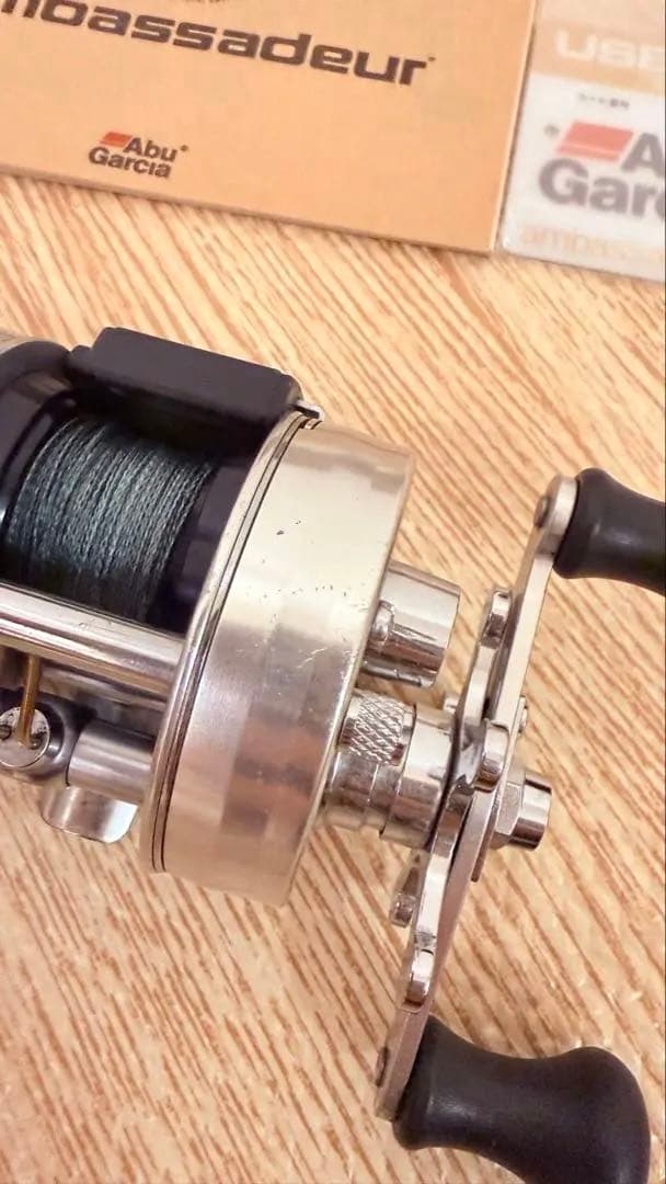 激レア 美品 限定価格 箱付 リール アブガルシア ブラックバス トラウト