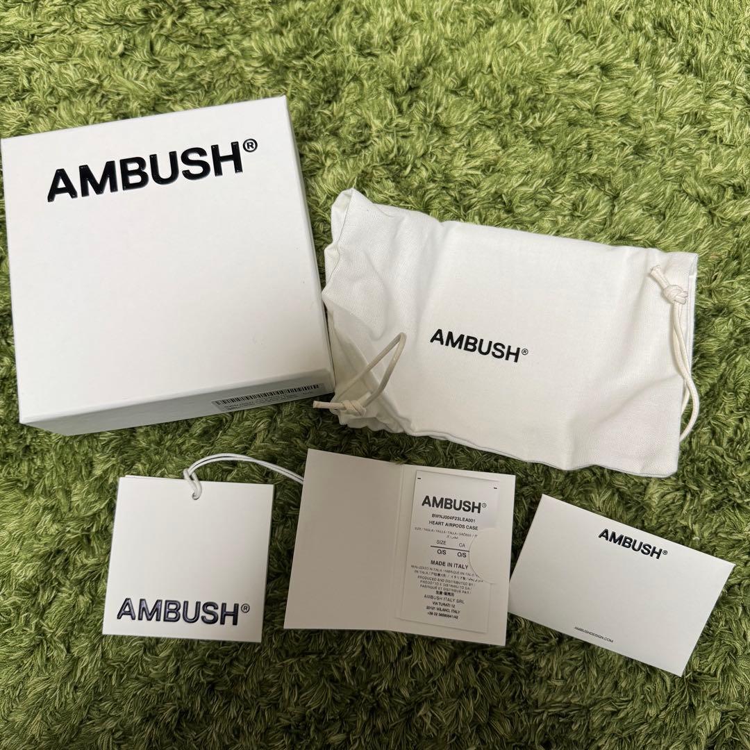 【値下げ】AMBUSH ハート型AirPodsケース
