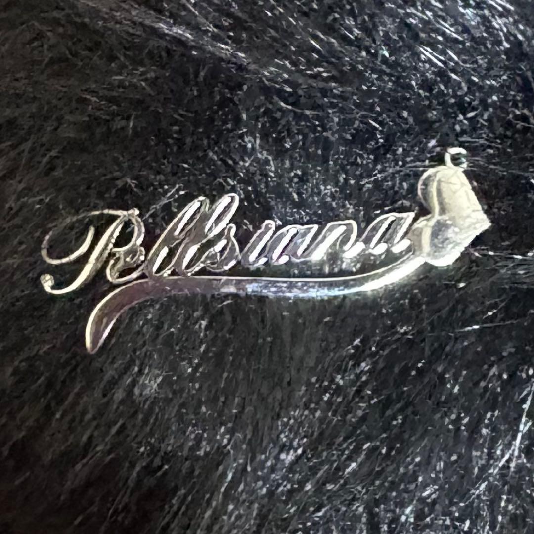 ペルシャナ　pellsiana charm logo far coat