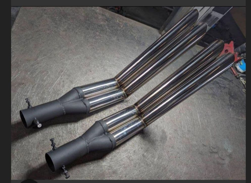 y　竹槍マフラーカッター