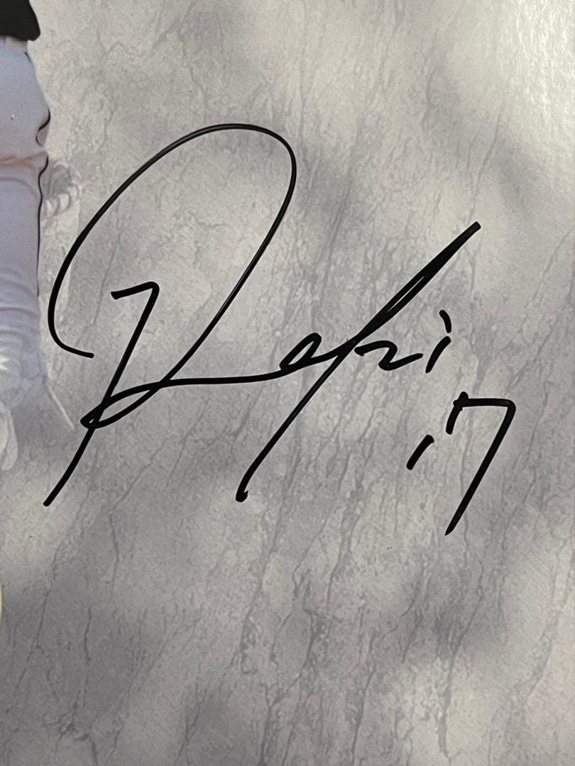 佐々木朗希　2022年完全試合直筆サインフォトパネル　　激レア！　大谷と山本同僚