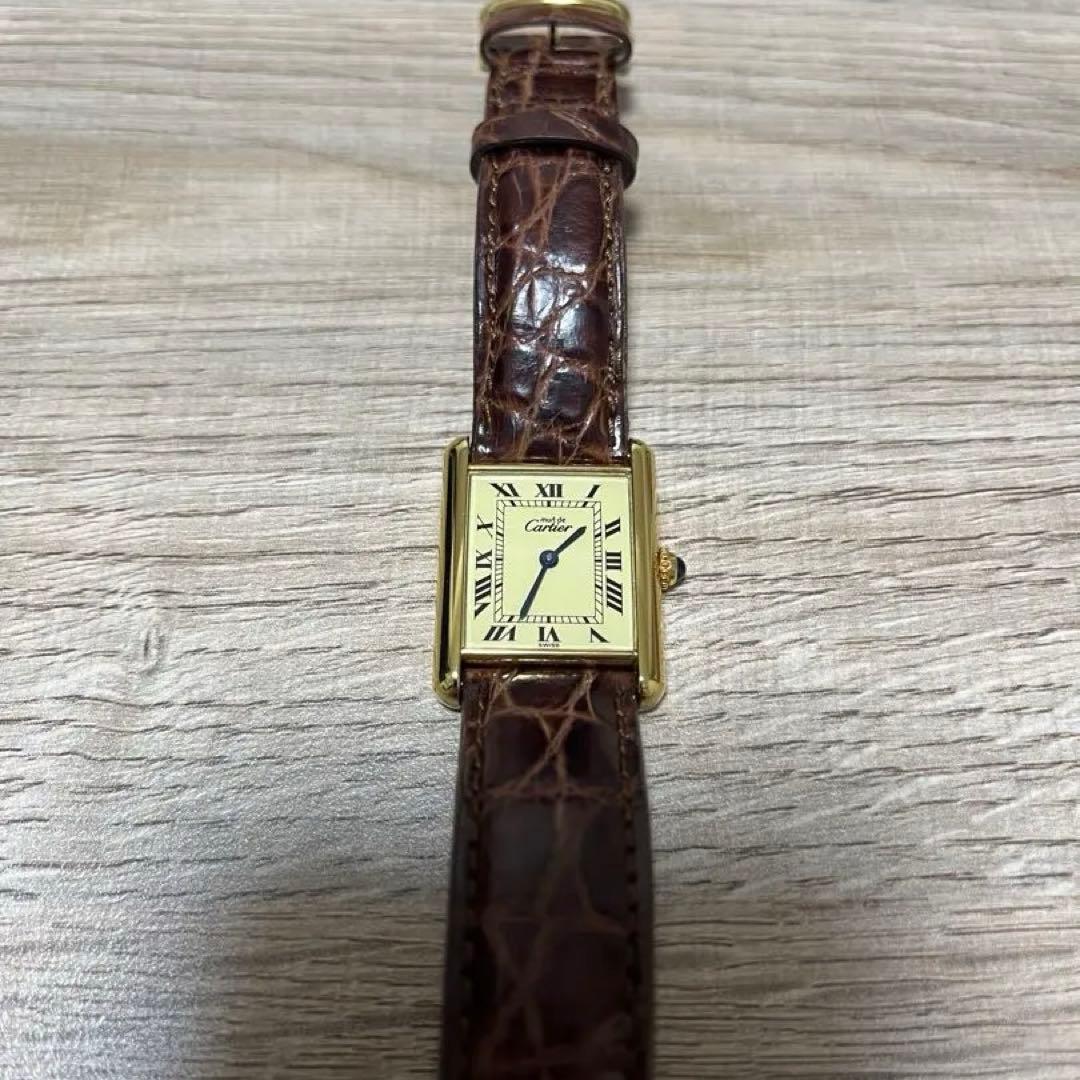 Cartier カルティエ マストタンク LM ヴェルメイユ