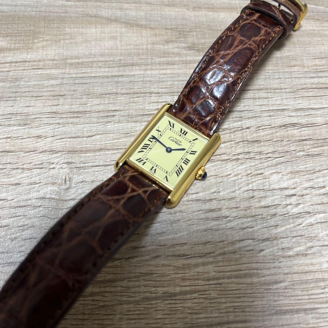 Cartier カルティエ マストタンク LM ヴェルメイユ