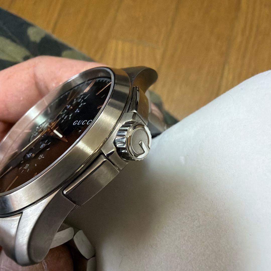 GUCCI Gタイムレス　YA126272 黒文字盤