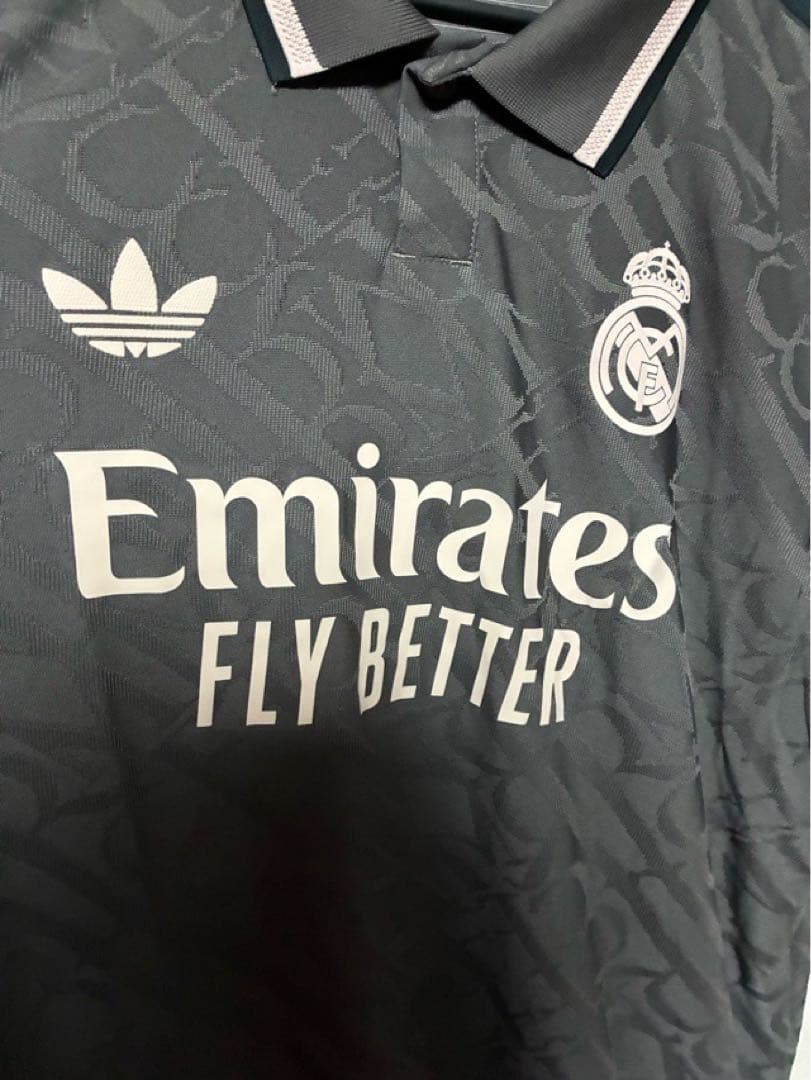 レアルマドリード オーセンティック ユニフォーム 新品3XL 24-25 3rd