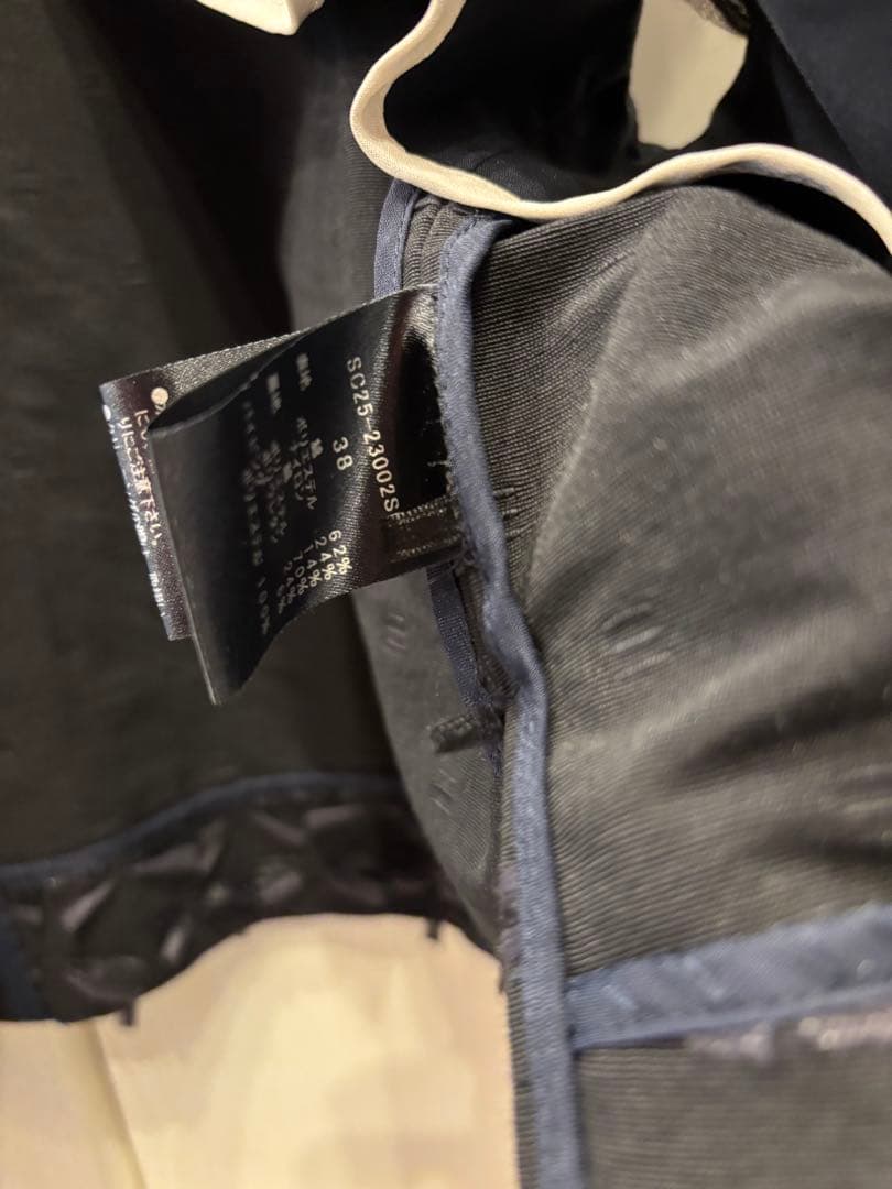 yori ミニリボンジレ　ブラック　38