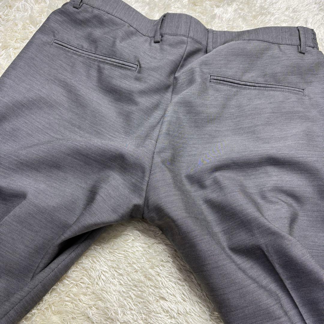 【美品】ジャブスアルキヴィオ マサッチョ トラウザー 永久クリース グレー 48