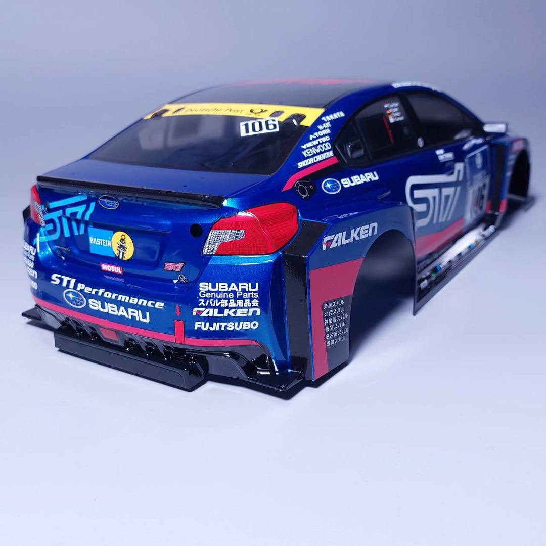 新品 送料無料 タミヤ XB スバル WRX STI NBR ボディ＆ホイール