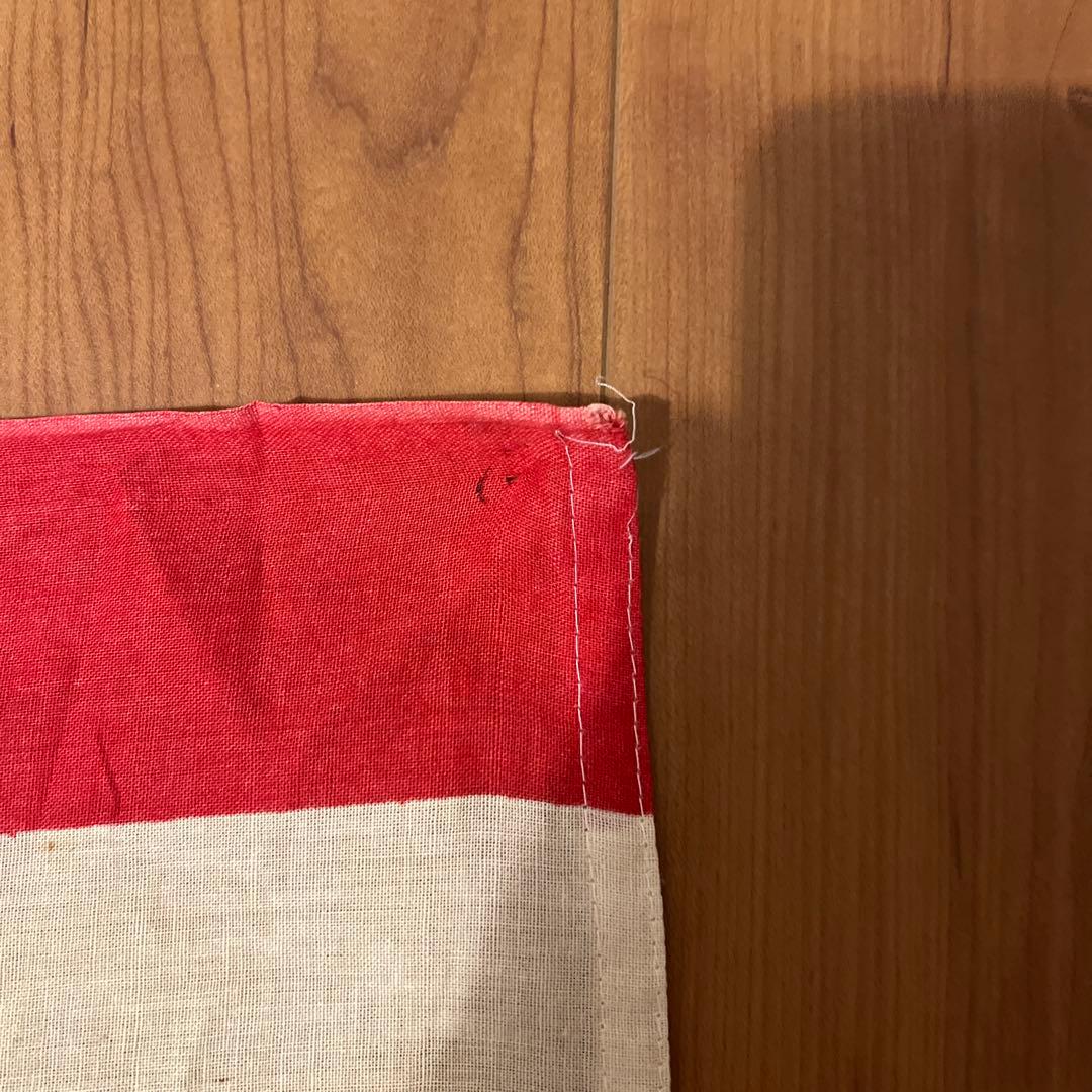 アメリカ国旗 星条旗 フラッグ 布製 ビンテージ USA