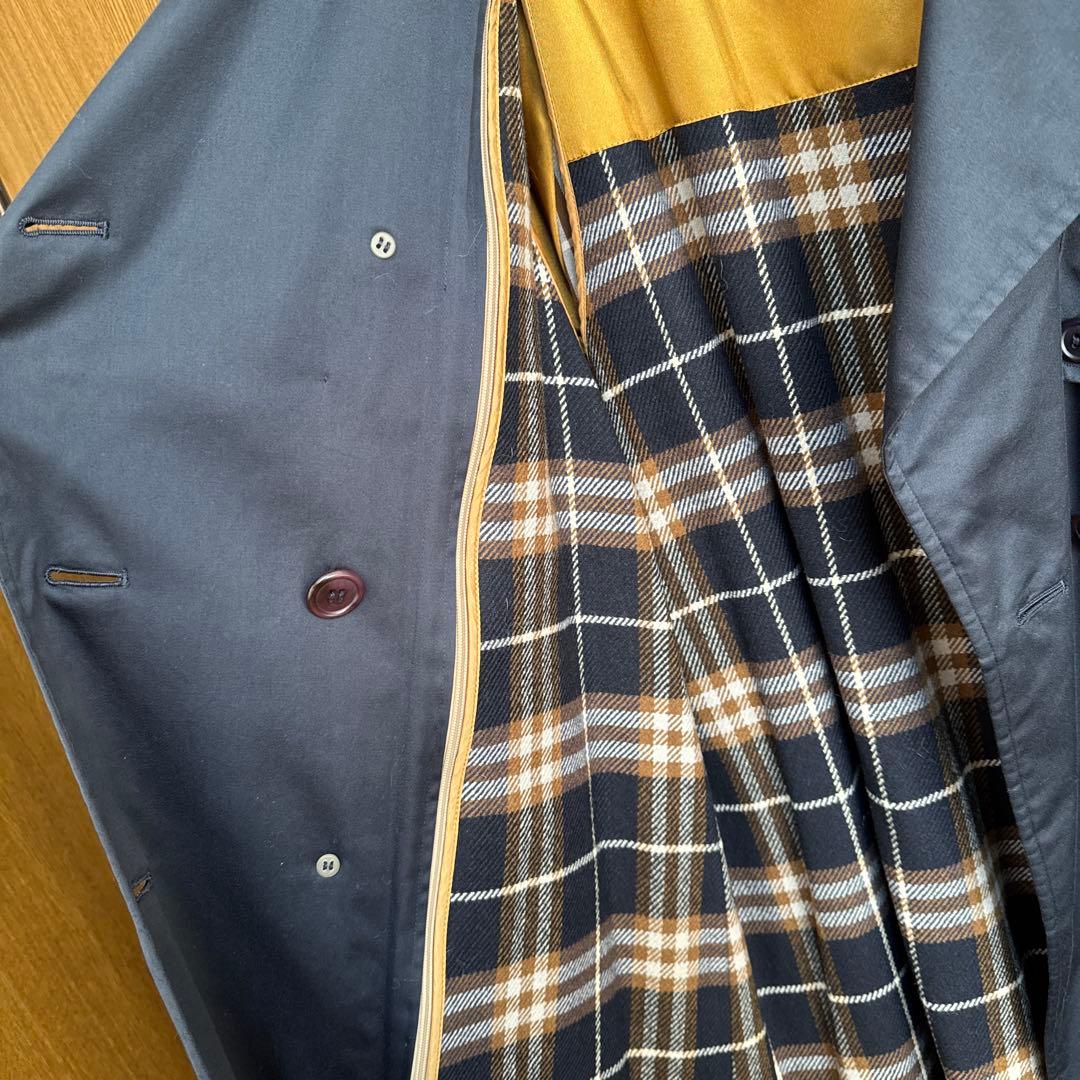 Burberry ネイビー トレンチコート ベルト付き