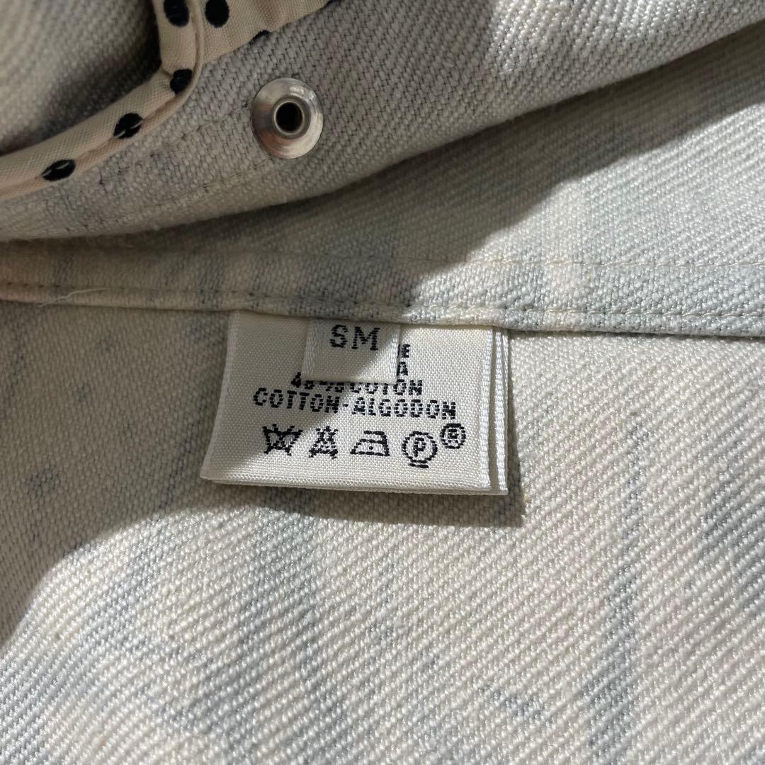 入手困難✨ エルメス マルジェラ期 ベスト 落書き ペイント加工 ブラック