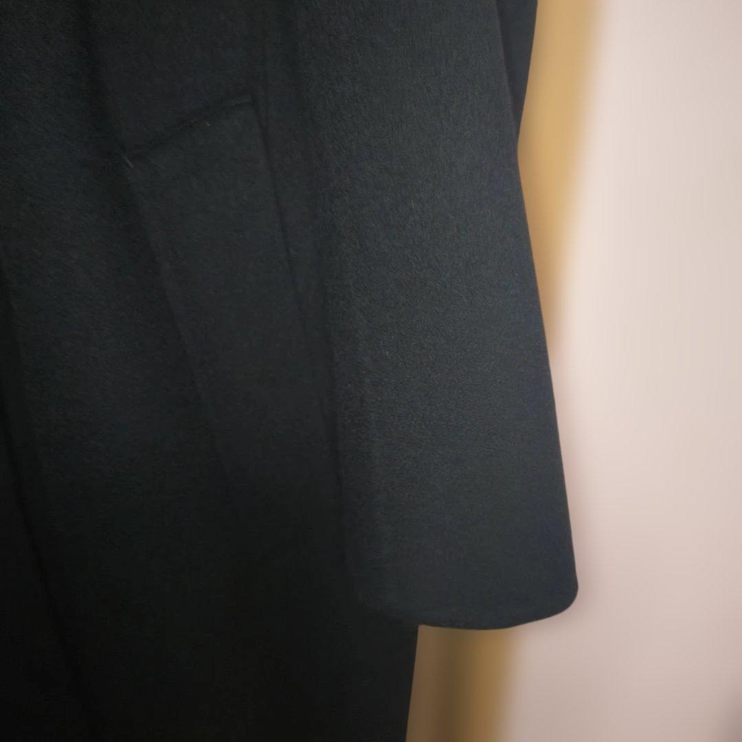 UNIQLO+J カシミヤブレンドオーバーサイズチェスターコート　ブラック　S