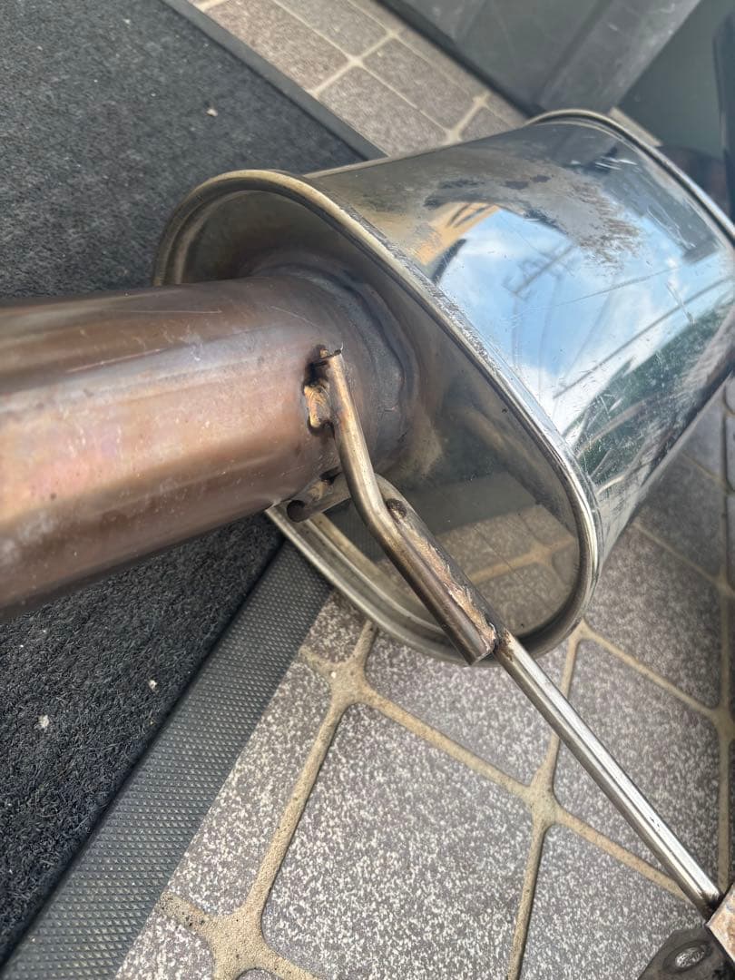 s13 rps13 180sx デュアルマフラー　￼ラインハルト