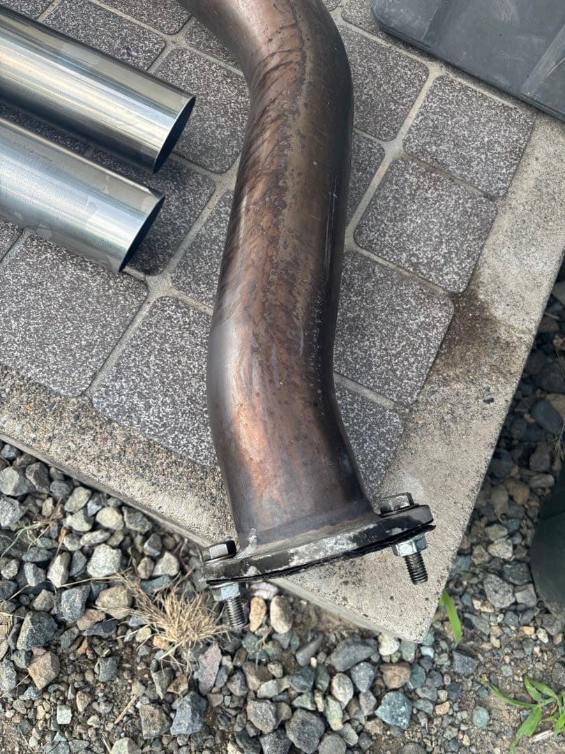 s13 rps13 180sx デュアルマフラー　￼ラインハルト