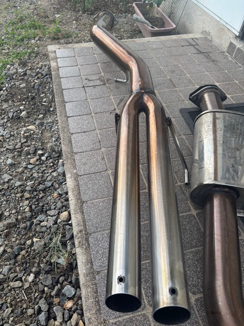 s13 rps13 180sx デュアルマフラー　￼ラインハルト