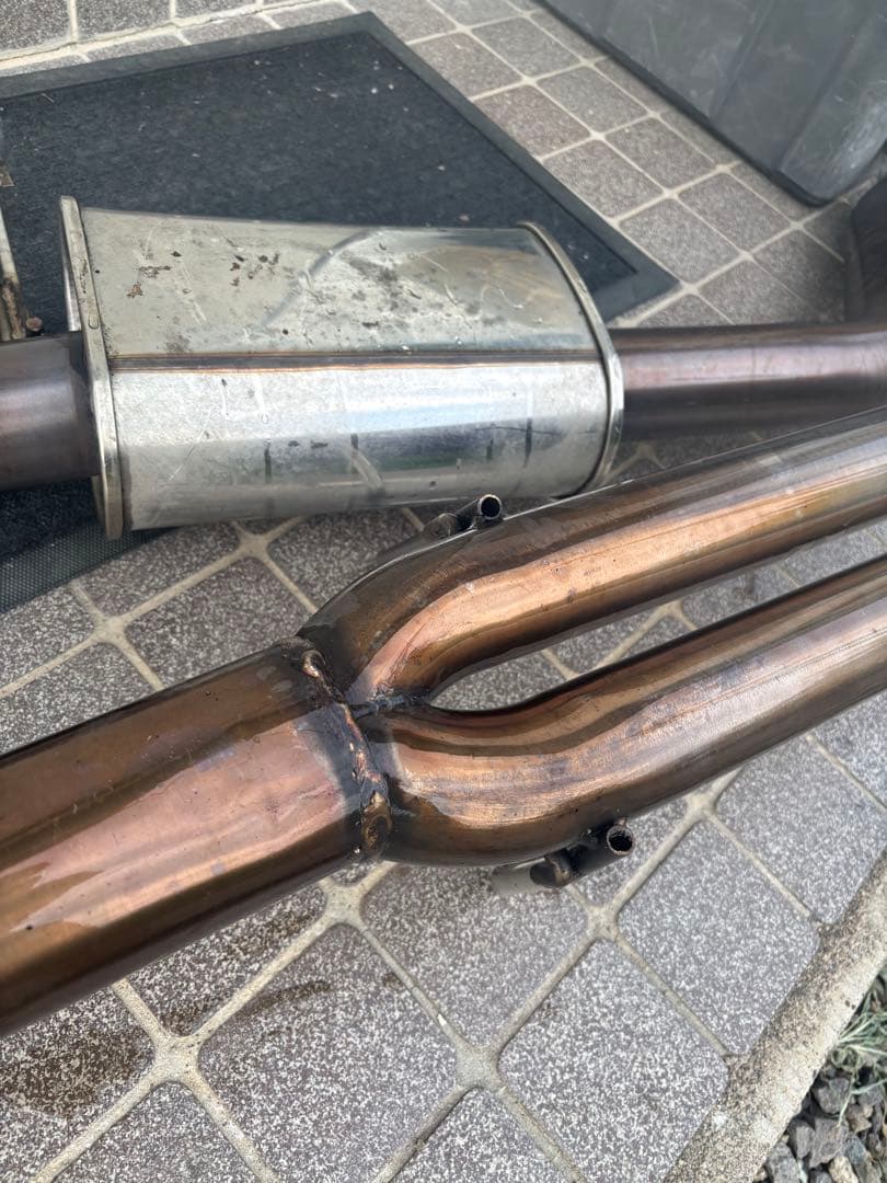 s13 rps13 180sx デュアルマフラー　￼ラインハルト