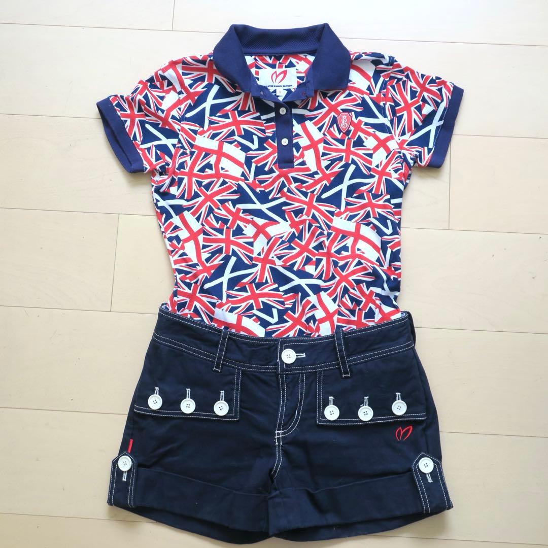 MASTER BUNNY EDITIONユニオンジャックポロシャツ ＆ パンツ