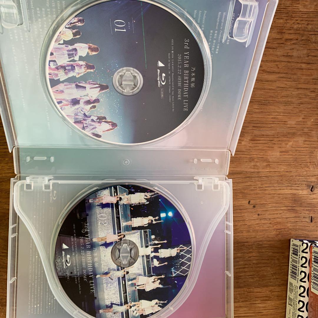 乃木坂46完全生産限定版のBlu-rayコレクション