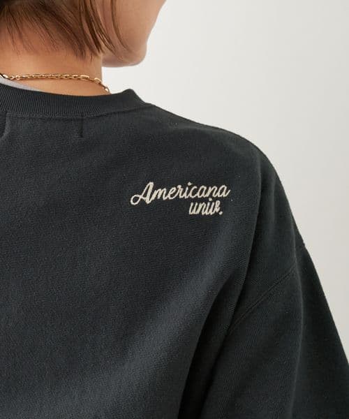 ドゥーズィエムクラス　AMERICANA　AMRCN STATE SWEAT